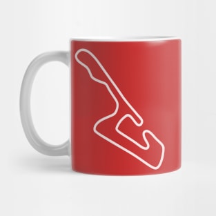 Okayama International Circuit [outline] Mug